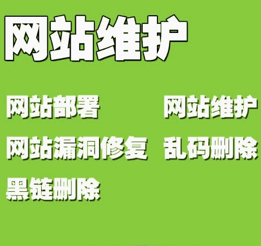 服务器网站安全维护运维